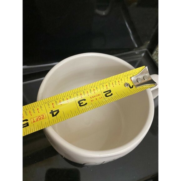 Rae Dunn Gulp Mug 4" White Ceramic Artisan Collection By Magenta - Picture 5 of 5